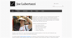 Desktop Screenshot of joelubertazzi.com